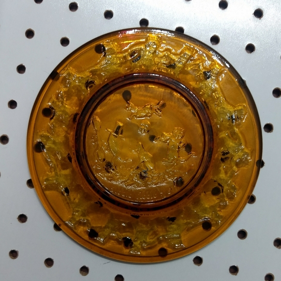 Vintage Nursery Rhyme Indiana Glass Cup and Saucer - Picture 6 of 8